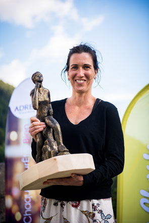 Gaëlle Bavière, première femme du solo 80km
